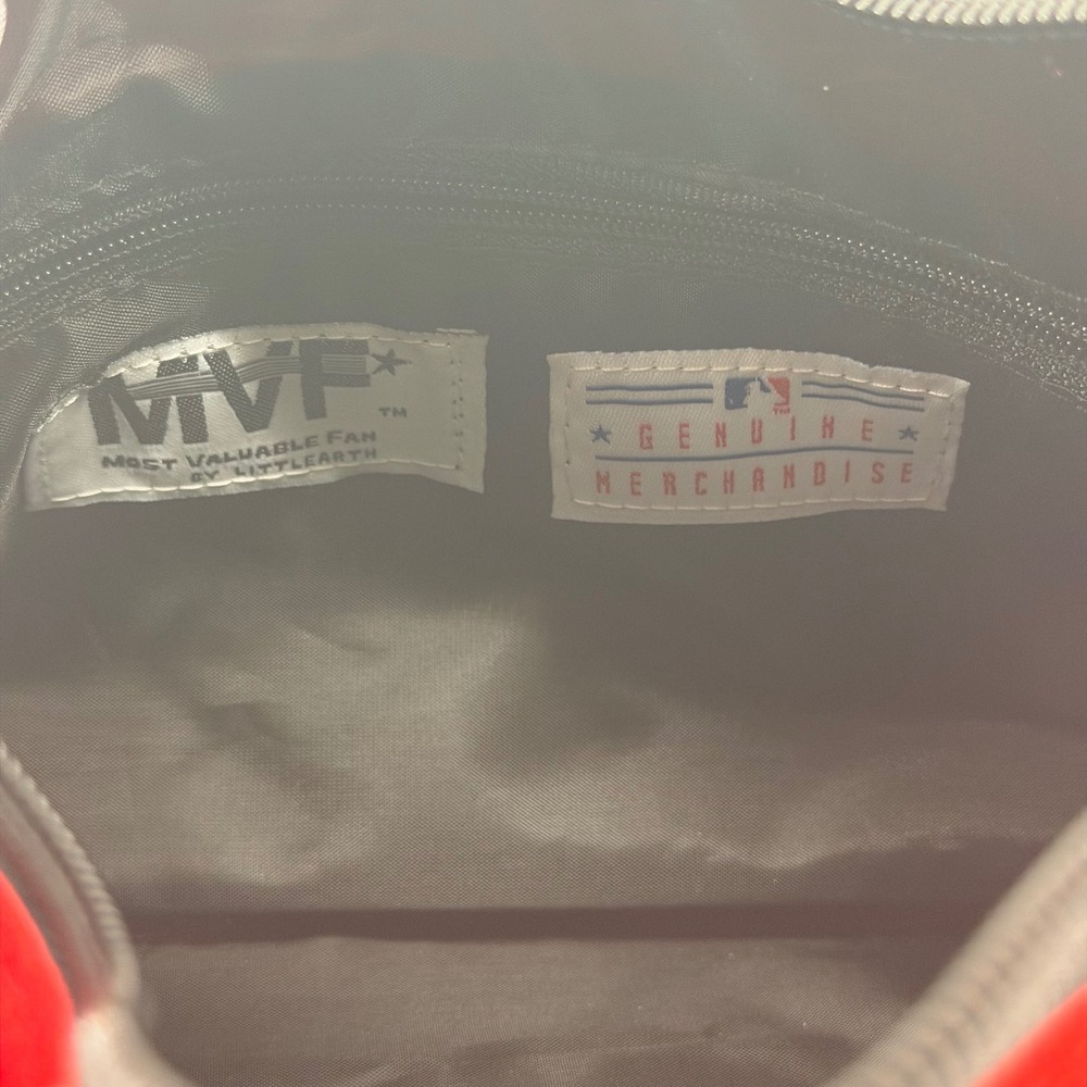 MLB Shoulder Bag Womens Red St. Louis Cardinals Blowout Purse Hobo Logo NWT - Picture 9 of 9